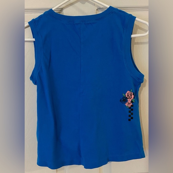 Vans Muscle Tie Front Tank Top XS - Picture 2 of 8